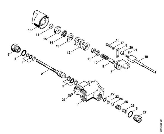 Unità  regolatrice di sicurezza Idropulitrice elettrica (RE) RE 840 W della marca STIHL